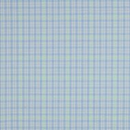 Seersucker - Checks - Lichtblauw-Neon Groen