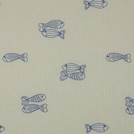 Tetra - Embroidery Fish - Creme
