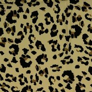 Viscose - Luipaardprint - Ecru