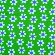 Jersey - Madeliefjes - Appelgroen