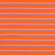 Viscose - Strepen - Oranje