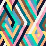Viscose - Stained Glass - Petrol