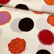 Viscose - Happy Circles - Lichtgeel