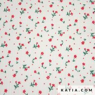 Tetra - Mexico Flowers - Ecru