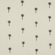 Tetra - Embroidery Palm Trees - Beige