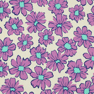 Heavy Sweat - Flowers - Ecru