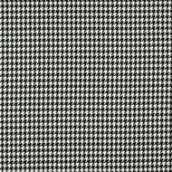 Jacquard - Pied de Poule - wit-zwart