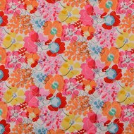 Matelass&eacute; - Flowers - Oranje