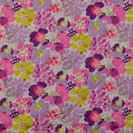 Matelassé - Flowers - Roze