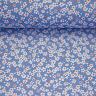 Katoen - Lilly - Blauw