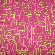 Katoen Voile - Town - Fuchsia