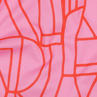 Katoen Voile - Town - Roze