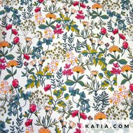 Poplin - British Garden - Ecru