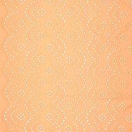 Katoen - Uni Embroidery - Oranje