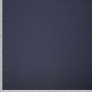 Katoen Satijn Stretch - Uni - Navy