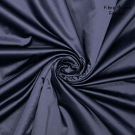 Katoen Satijn Stretch - Uni - Navy