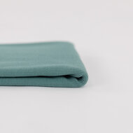 Boordstof - Uni - Stoffig Turquoise (SYAS)