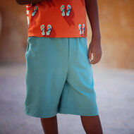 French Terry - Flip Flops - Puffins Bill Rood (SYAS)