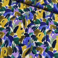Viscose - Flowers - Multicolor