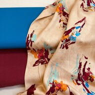 Viscose - Painters Pallet - Beige