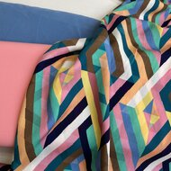 Viscose - Stained Glass - Petrol