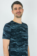 Jersey - Ocean Waves - Zwart