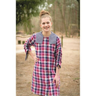 Tetra - Checks - Pink-Navy