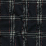 Tartan - Check - Navy-Grijs-Rood