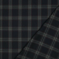 Tartan - Check - Navy-Grijs-Rood