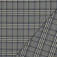 Tartan - Check - Grijs-Zwart-Kobalt