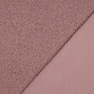 Teddy met Fleece - Uni - Oudroze