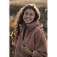 Teddy met Fleece - Uni - Oudroze