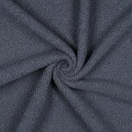 Teddy met Fleece - Uni - Jeansblauw