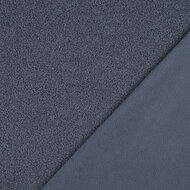 Teddy met Fleece - Uni - Jeansblauw
