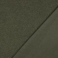Teddy met Fleece - Uni - Kakigroen