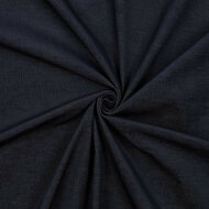 Ribfluweel - Uni Jeanslook - Indigo