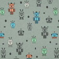 Jersey - Neon Robots - Donker Munt
