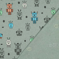 Jersey - Neon Robots - Donker Munt