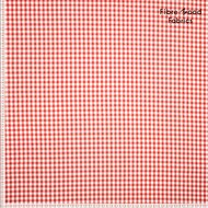 Seersucker - Checks - Rood-Wit