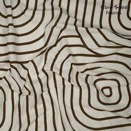 Linnen Katoen - Abstract Blocks - Ecru
