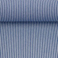 Jeans - Strepen - Blauw