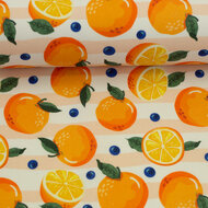 Katoen - Orange - Multicolor