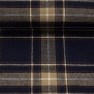Flanel - Maverick - Blauw