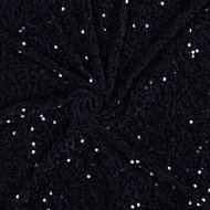 Velvet - Pailletten - Navy