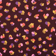 Ribfluweel - Animal Skin - Bordeaux