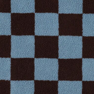 Teddy - Checks - Bruin-Blauw