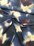 Viscose - Sunshine through the Clouds - Navy