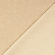 Velvet Jersey Twill - Uni - Zand