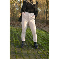 Velvet Jersey Twill - Uni - Zand