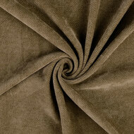 Velvet Jersey Twill - Uni - Beige